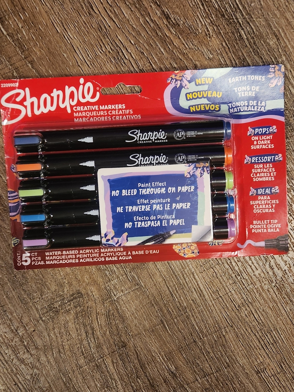 Sharpie Earth Tones Creative Markers - Assorted Colors